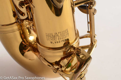 Selmer Mark VI Alto Saxophone 1971 Original Lacquer and Pads Excellent! 192152