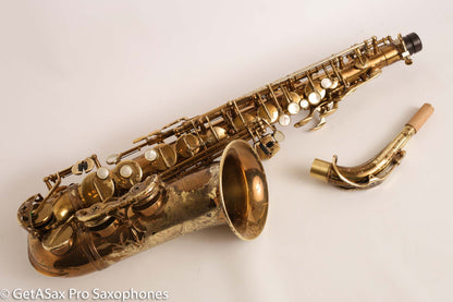 Selmer Mark VI Alto Original Lacquer 1954 One Owner Fresh Overhaul