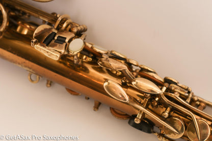 Selmer Mark VI Alto Original Lacquer 1954 One Owner Fresh Overhaul