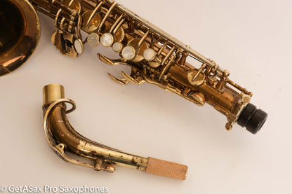 Selmer Mark VI Alto Original Lacquer 1954 One Owner Fresh Overhaul