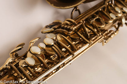 Selmer Mark VI Alto Original Lacquer 1954 One Owner Fresh Overhaul