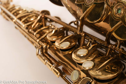 Selmer Mark VI Alto Original Lacquer 1954 One Owner Fresh Overhaul
