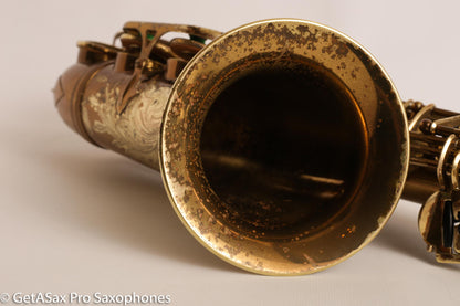 Selmer Mark VI Alto Original Lacquer 1954 One Owner Fresh Overhaul