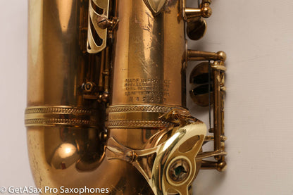 Selmer Mark VI Alto Original Lacquer 1954 One Owner Fresh Overhaul