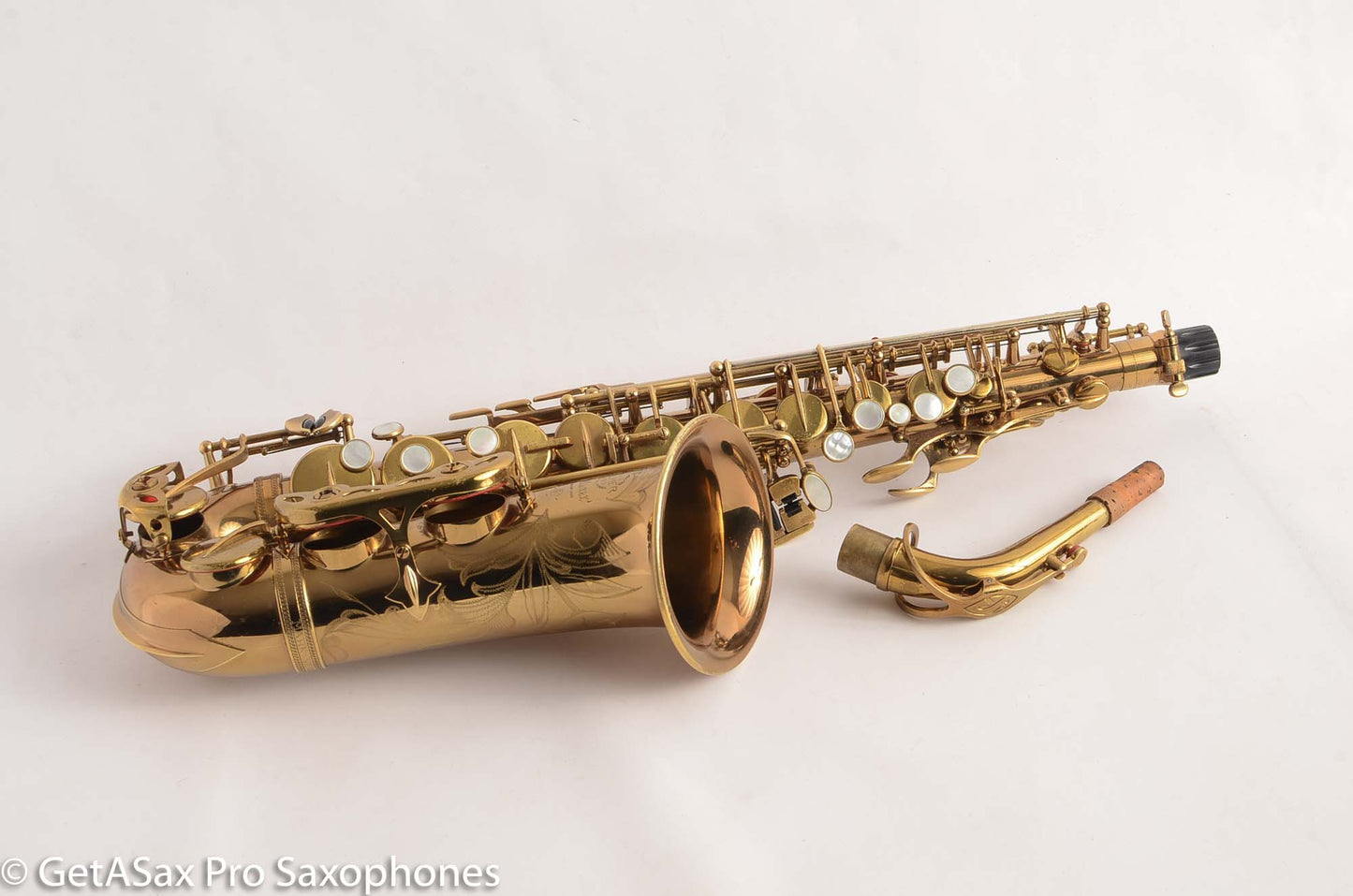 Selmer Mark VI Alto Saxophone 137451 American Engraved Recent Overhaul Excellent Condition Medium Bow