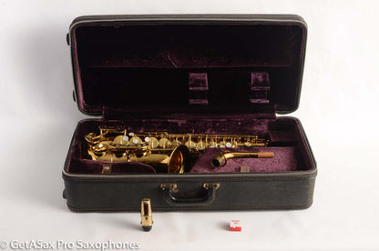 Selmer Mark VI Alto Saxophone 1973 Original Lacquer Near Mint Fresh Overhaul! 208796