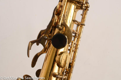 Selmer Mark VI Alto Saxophone 1973 Original Lacquer American Engraved Great Deal 214844