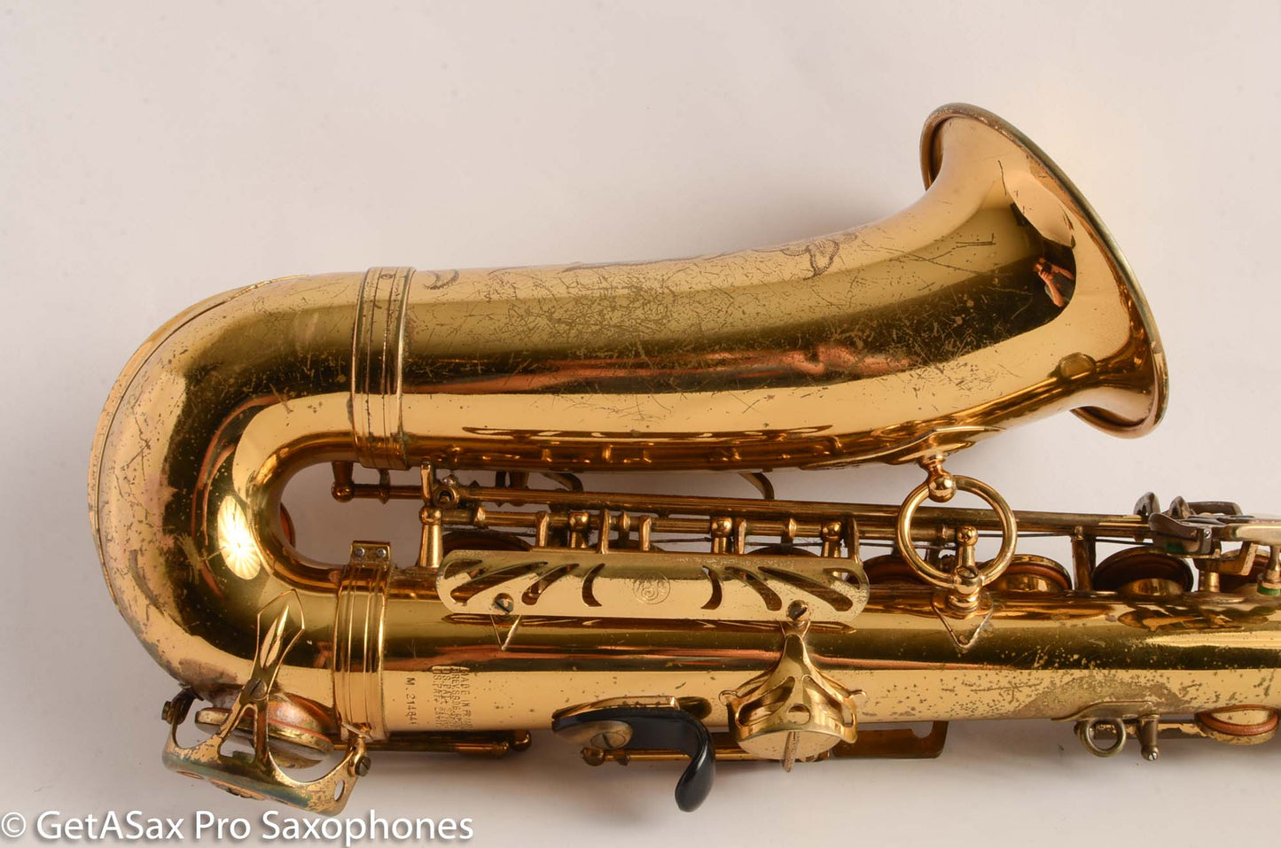 Selmer Mark VI Alto Saxophone 1973 Original Lacquer American Engraved Great Deal 214844