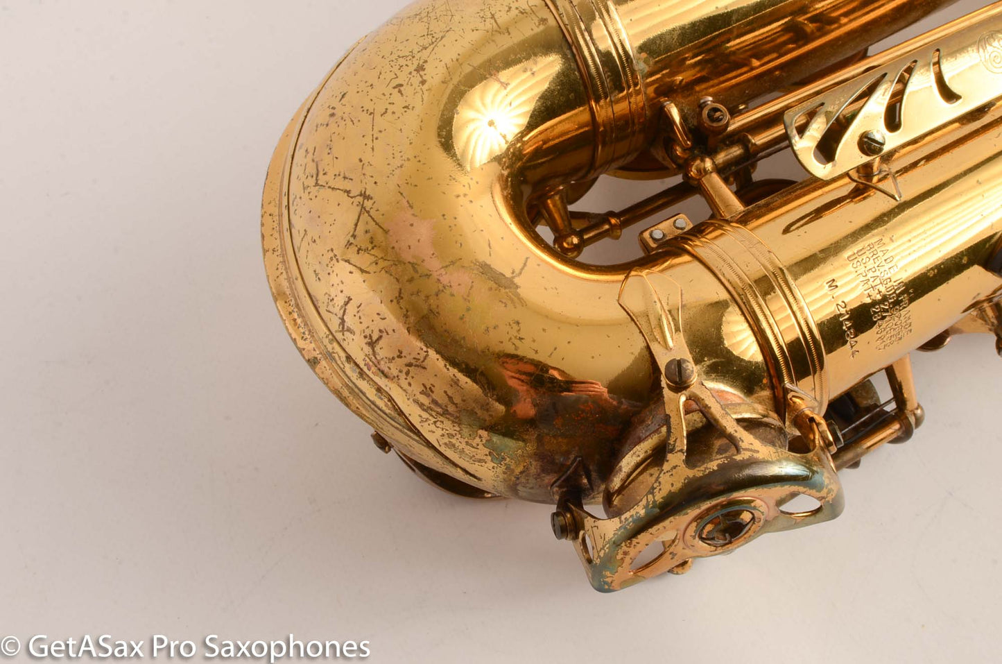 Selmer Mark VI Alto Saxophone 1973 Original Lacquer American Engraved Great Deal 214844