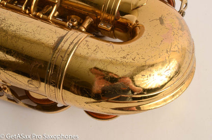 Selmer Mark VI Alto Saxophone 1973 Original Lacquer American Engraved Great Deal 214844