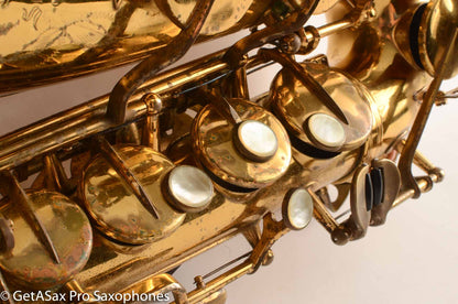 Selmer Mark VI Alto Saxophone 1973 Original Lacquer American Engraved Great Deal 214844