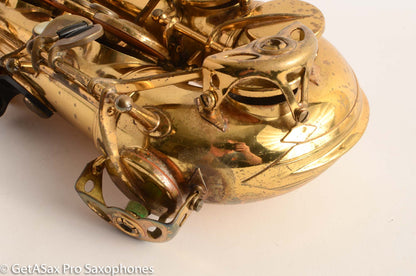 Selmer Mark VI Alto Saxophone 1973 Original Lacquer American Engraved Great Deal 214844