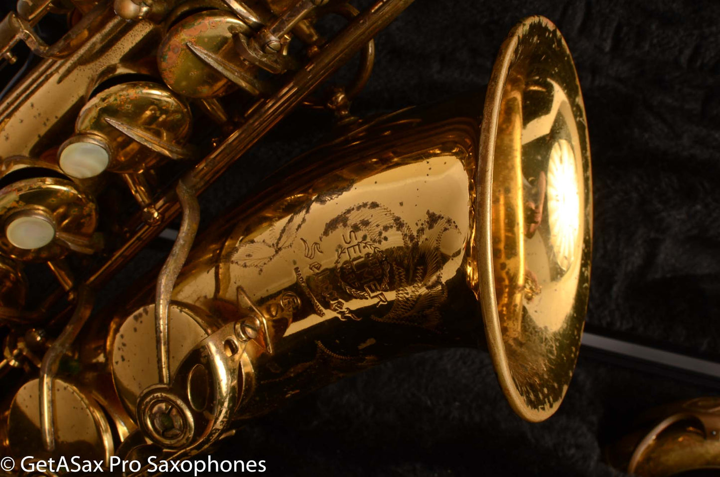 Selmer Mark VI Alto Saxophone 1973 Original Lacquer American Engraved Great Deal 214844