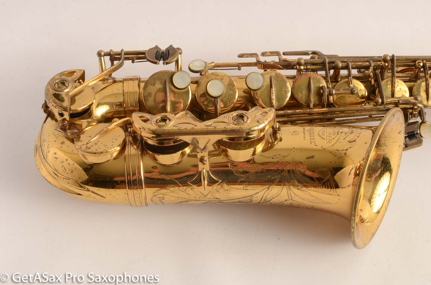 Selmer Mark VI Alto Saxophone 1973 Original Lacquer American Engraved Great Deal 214844