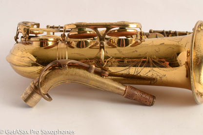 Selmer Mark VI Alto Saxophone 1973 Original Lacquer American Engraved Great Deal 214844