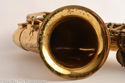 Selmer Mark VI Alto Saxophone 1973 Original Lacquer American Engraved Great Deal 214844