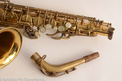 Selmer Mark VI Alto Saxophone 1973 Original Lacquer American Engraved Great Deal 214844