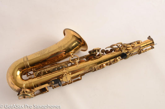 Selmer Mark VI Alto Saxophone 1973 Original Lacquer American Engraved Great Deal 214844