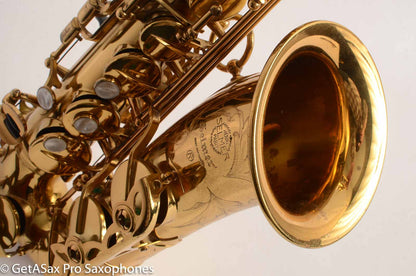 Selmer Mark VI Alto Original Lacquer American Engraved Excellent Condition 233486