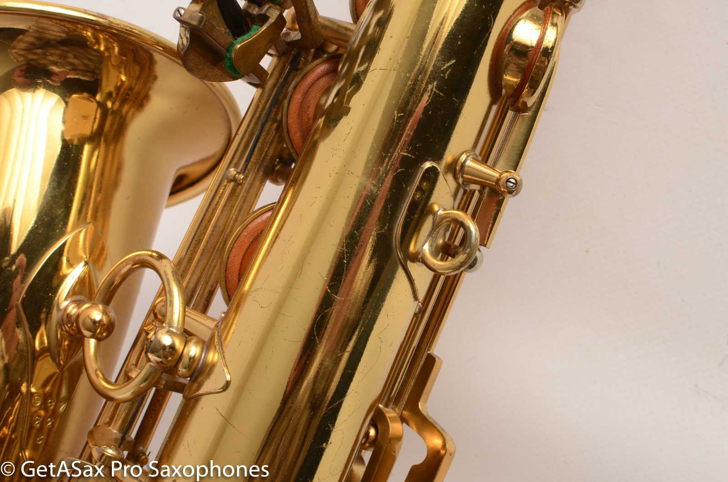 Conn 12M Transitional Baritone Original Lacquer Excellent Condition Neck Extension – Tunes Great! 267059