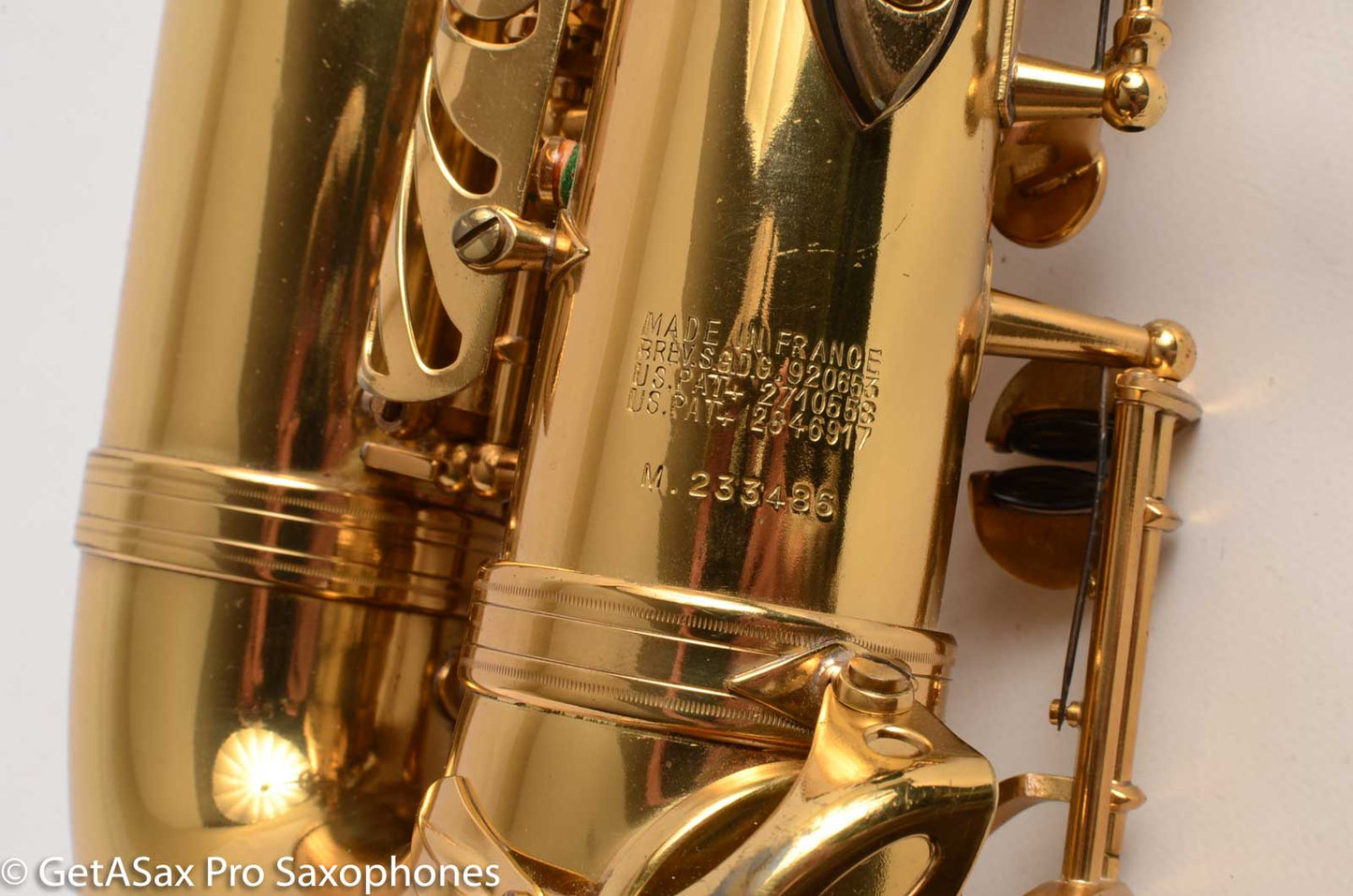 Selmer Mark VI Alto Original Lacquer American Engraved Excellent Condition 233486