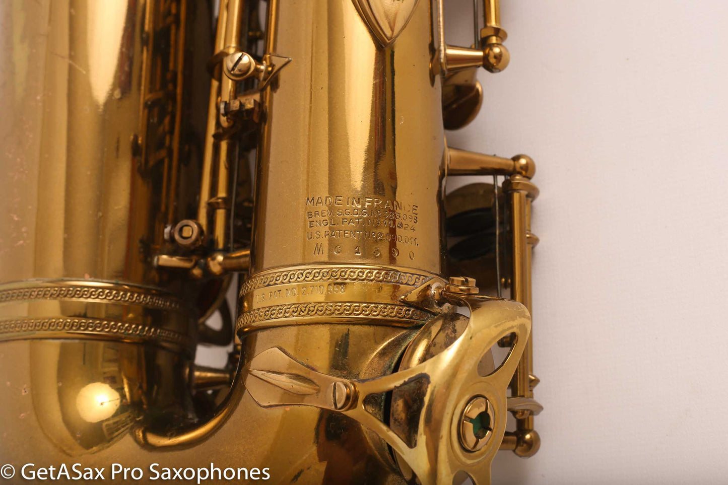 Selmer Mark VI Alto Saxophone 1955 Original Lacquer Very Good Condition