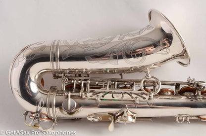 Selmer Mark VI Alto 1958 Conservatory Model Original Silver Plate 77632