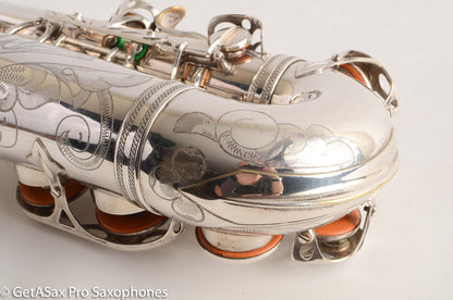 Selmer Mark VI Alto 1958 Conservatory Model Original Silver Plate 77632
