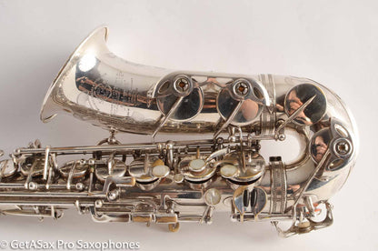 Selmer Mark VI Alto 1958 Conservatory Model Original Silver Plate 77632