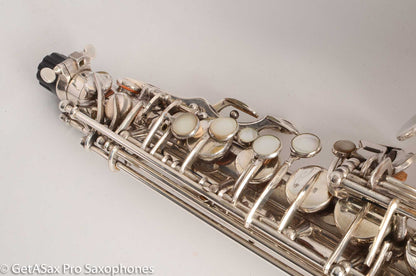 Selmer Mark VI Alto 1958 Conservatory Model Original Silver Plate 77632