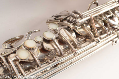 Selmer Mark VI Alto 1958 Conservatory Model Original Silver Plate 77632