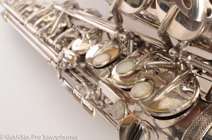 Selmer Mark VI Alto 1958 Conservatory Model Original Silver Plate 77632