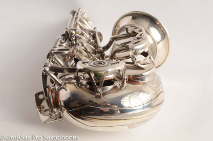 Selmer Mark VI Alto 1958 Conservatory Model Original Silver Plate 77632