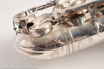Selmer Mark VI Alto 1958 Conservatory Model Original Silver Plate 77632