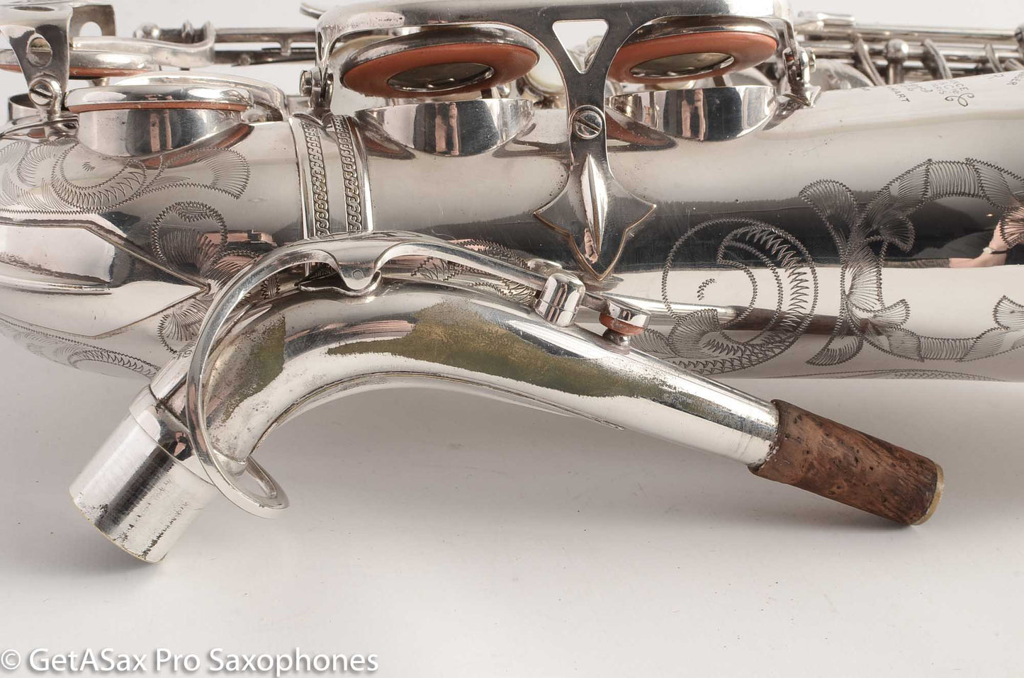 Selmer Mark VI Alto 1958 Conservatory Model Original Silver Plate 77632
