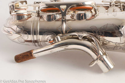 Selmer Mark VI Alto 1958 Conservatory Model Original Silver Plate 77632