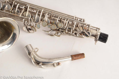 Selmer Mark VI Alto 1958 Conservatory Model Original Silver Plate 77632