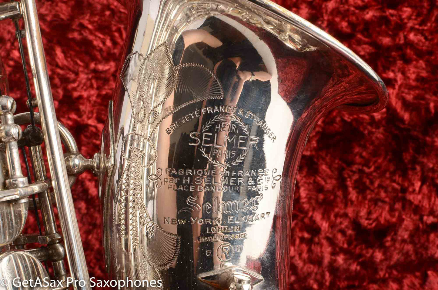Selmer Mark VI Alto 1958 Conservatory Model Original Silver Plate 77632