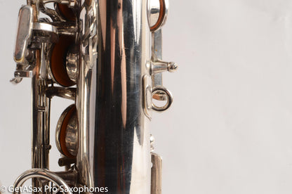 Selmer Mark VI Alto 1958 Conservatory Model Original Silver Plate 77632