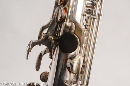 Selmer Mark VI Alto 1958 Conservatory Model Original Silver Plate 77632