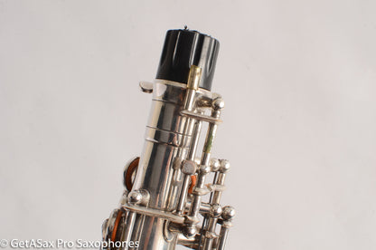 Selmer Mark VI Alto 1958 Conservatory Model Original Silver Plate 77632
