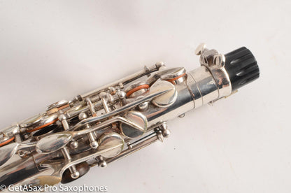 Selmer Mark VI Alto 1958 Conservatory Model Original Silver Plate 77632