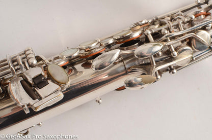 Selmer Mark VI Alto 1958 Conservatory Model Original Silver Plate 77632