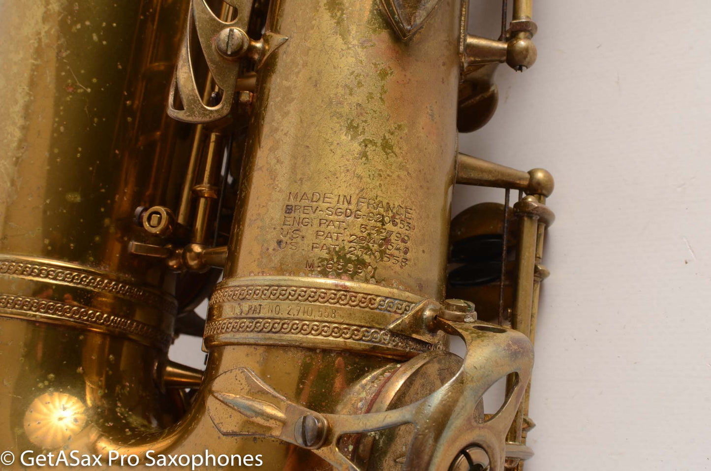 Selmer Mark VI Alto Saxophone 1956 Original Lacquer 65990