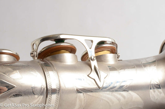 Selmer Mark VI Alto 1962 Original Satin Silver Gorgeous Freshly Overhauled!