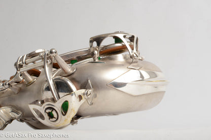 Selmer Mark VI Alto 1962 Original Satin Silver Gorgeous Freshly Overhauled!