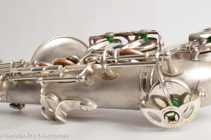 Selmer Mark VI Alto 1962 Original Satin Silver Gorgeous Freshly Overhauled!