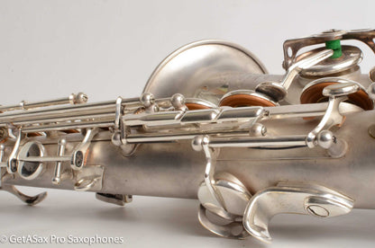 Selmer Mark VI Alto 1962 Original Satin Silver Gorgeous Freshly Overhauled!
