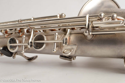 Selmer Mark VI Alto 1962 Original Satin Silver Gorgeous Freshly Overhauled!