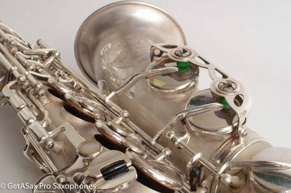 Selmer Mark VI Alto 1962 Original Satin Silver Gorgeous Freshly Overhauled!
